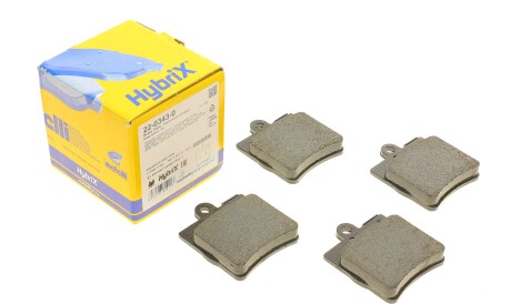 Фото 2 - Тормозные колодки Metelli 22-0343-0 (2203430)