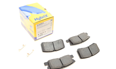 Фото 2 - Тормозные колодки Metelli 22-0400-0 (2204000)