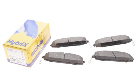 Фото 2 - Тормозные колодки Metelli 22-0407-0 (2204070)