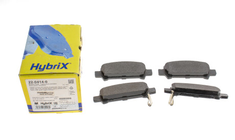 Фото 2 - Гальмівні колодки Metelli 22-0414-0