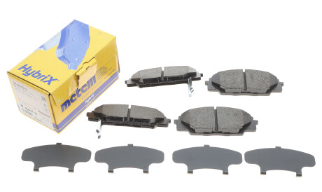 Фото 2 - Гальмівні колодки Metelli 22-0435-0 (2204350)