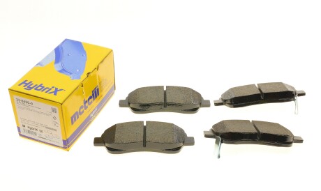 Фото 2 - Гальмівні колодки Metelli 22-0450-0 (2204500)