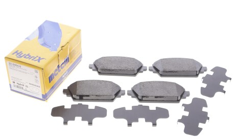 Фото 2 - Гальмівні колодки Metelli 22-0464-0 (2204640)