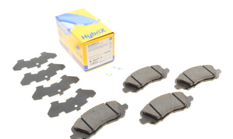 Фото 2 - Гальмівні колодки Metelli 22-0481-0 (2204810)