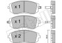 Комплект тормозных колодок, дисковый тормоз - (26296AE160, 26296AG020, 26296AG040) Metelli 22-0500-0 (фото 1)