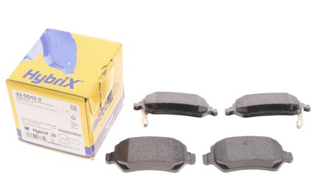 Фото 2 - Тормозные колодки Metelli 22-0542-2 (2205422)