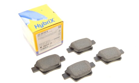 Фото 2 - Гальмівні колодки Metelli 22-0639-0 (2206390)