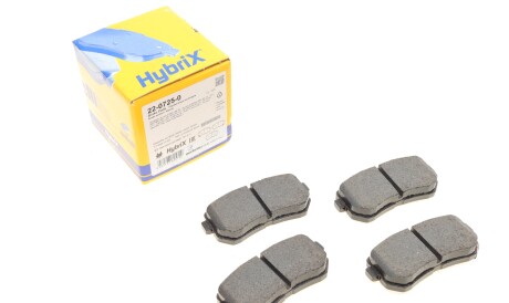 Фото 2 - Гальмівні колодки Metelli 22-0725-0 (2207250)