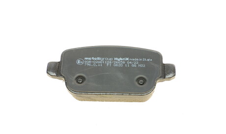 Фото 3 - Гальмівні колодки Metelli 22-0780-0 (2207800)