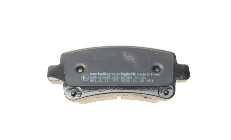 Фото 6 - Гальмівні колодки Metelli 22-0844-0 (2208440)