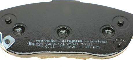 Фото 2 - Гальмівні колодки Metelli 22-0879-0 (2208790)