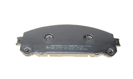 Фото 3 - Гальмівні колодки Metelli 22-0938-0 (2209380)