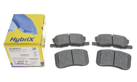 Фото 4 - Гальмівні колодки Metelli 22-0940-0 (2209400)