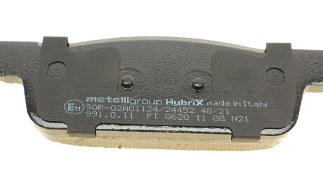 Фото 2 - Гальмівні колодки Metelli 22-0975-0 (2209750)