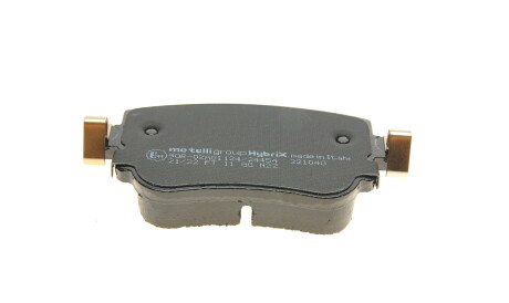 Фото 3 - Гальмівні колодки Metelli 22-0980-0 (2209800)