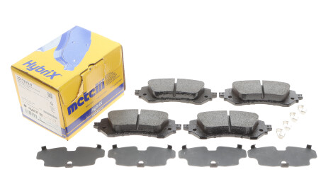 Фото 2 - Тормозные колодки Metelli 22-1219-0 (2212190)