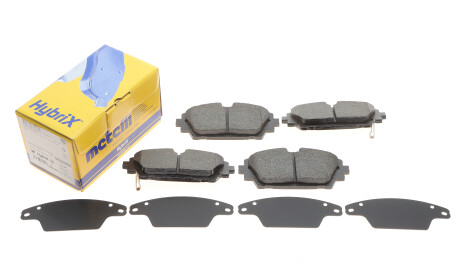 Фото 2 - Гальмівні колодки Metelli 22-1237-0 (2212370)