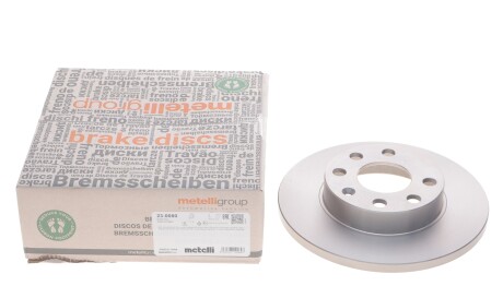 Фото 2 - Гальмівний диск Metelli 23-0080 (230080)