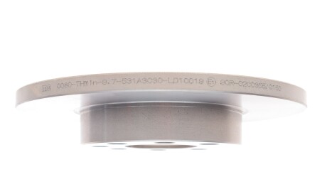 Фото 3 - Гальмівний диск Metelli 23-0080 (230080)