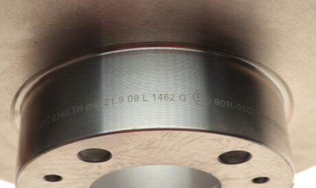 Фото 3 - Гальмівний диск Metelli 23-0340 (230340)