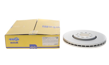 Фото 2 - Гальмівний диск Metelli 23-0365C (230365C)