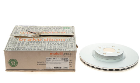 Фото 2 - Тормозной диск Metelli 23-0369C (230369C)