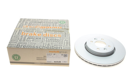 Фото 2 - Гальмівний диск Metelli 23-0517C (230517C)