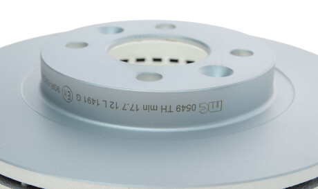 Фото 3 - Гальмівний диск Metelli 23-0549C (230549C)