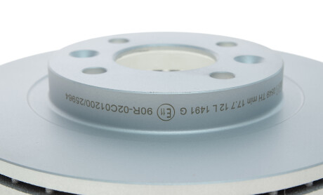 Фото 4 - Гальмівний диск Metelli 23-0549C (230549C)