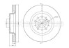 Тормозной диск - (272276, 2722767, 31262095) Metelli 23-0770C (фото 1)