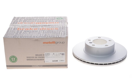 Фото 2 - Тормозной диск Metelli 23-0870C (230870C)