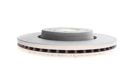 Фото 2 - Гальмівний диск Metelli 23-0887C (230887C)