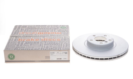 Фото 2 - Гальмівний диск Metelli 23-1326C (231326C)