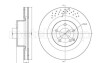 Диск гальмівний (передній) MB S-class (W220/C215) 98-05 (330x32) (з покриттям) (вентил.) (перфорир.) - (mb407030) Metelli 23-1625FC (фото 1)