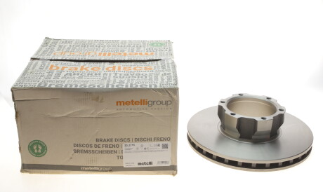 Фото 2 - Гальмівний диск Metelli 23-1715 (231715)