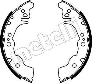 Комплект тормозных колодок - (04495B1030, 04495B1170, 04495B1030000) Metelli 53-0043