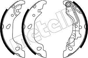 Комплект тормозных колодок - (71739597, 77362296, 9948373) Metelli 53-0080Y