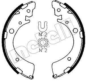 Комплект тормозных колодок - (43153SEO003, 43153SRA02, 43153S5AJ01) Metelli 53-0153