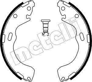 Комплект тормозных колодок - (4438930, C1Y02638Z, C1Y02638ZA) Metelli 53-0216