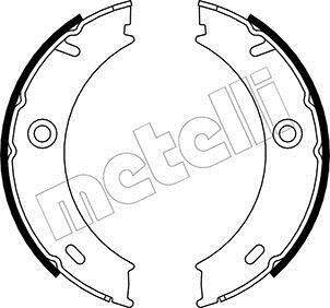 Комплект тормозных колодок, стояночная тормозная система - Metelli 53-0240