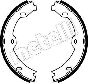 Комплект тормозных колодок, стояночная тормозная система - Metelli 53-0243