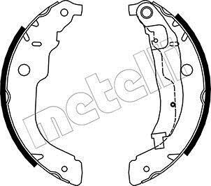 Комплект тормозных колодок - (1619229680) Metelli 53-0333