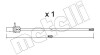 Датчик зносу гальмівних колодок (передніх) Audi A4/A5/Q5/Q7 15-/VW Touareg 18- (L=400mm) - (4M0615121R, 4M0615121AB) Metelli SU.347 (фото 1)