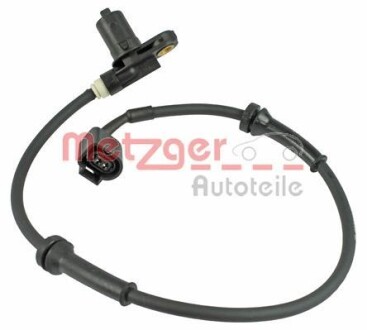 Датчик ABS (передній) Ford Galaxy/VW Sharan (Модельний рік до 2000) (HUECO) - (1048603, 98VW2B372BA, 7M0927807C) METZGER 0900086