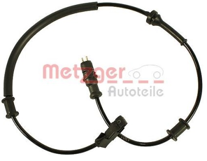 Датчик ABS (задній) Renault Laguna 1.6-3.0 01-07 (L=602) (HUECO) - METZGER 0900690
