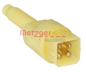 Датчик педалі гальма VW Passat/Audi A4/A6/A8 1.6-3.0 94-05 (4 конт.) - METZGER 0911064