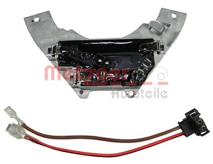 Реостат пічки Fiat Scudo/Peugeot Expert 96-06 (3 контакта) - (9790339580, 6441F6, 9790339680) METZGER 0917024