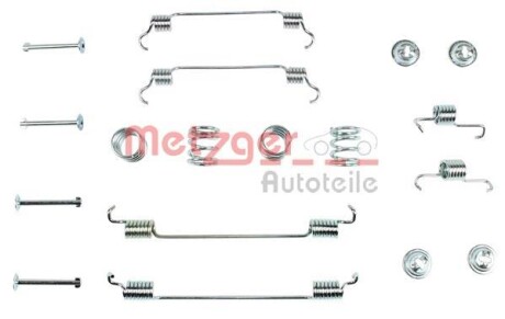 Комплект пружинок колодок ручника Fiat Sedici/Nissan Qashqai 06- - METZGER 105-0034
