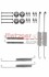 Комплект пружинок колодок ручника Opel Frontera 92-98 - METZGER 105-0758 (фото 1)