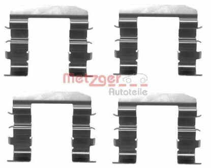 Комплект приладдя, накладка дискового гальма GREENPARTS - METZGER 109-1708